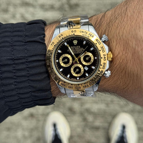 Rlx Daytona premium bicolor tablero negro-dorado