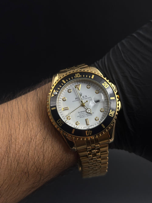 Rlx Jubilee Dorado Tablero Blanco Negro