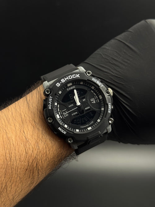 G-shck 128-48 Negro Tablero Negro Blanco